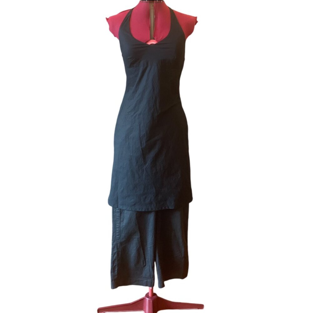 Tristan Black Halter Jumpsuit